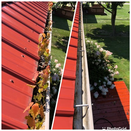 Gutter cleaning in swartz creek mi
